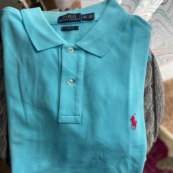 Men’s XXL baby blue polo - Picture 1 of 1